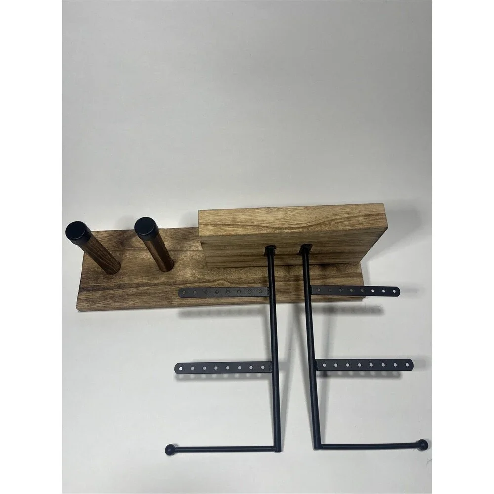 Wood Wall Jewelry Shelf. Look At Description In Photos.